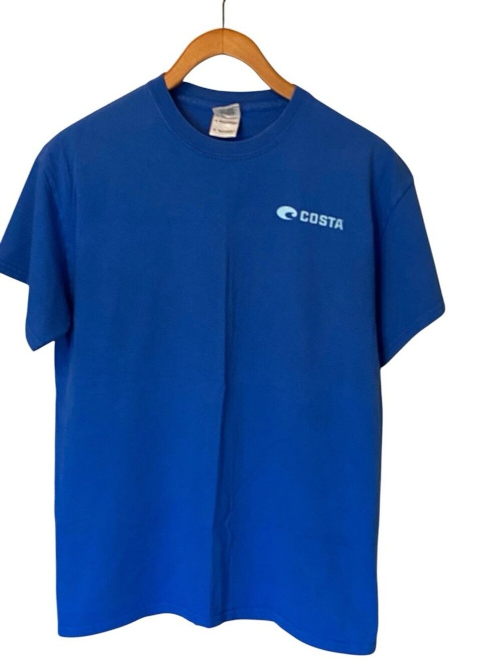 Costa Blue S/S T-Shirt Men's Size Medium M Costa Delmar est. 1983 See What's Out
